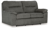 Bindura - Glider Loveseat - Mineral - R&R Furniture Gallery (Fountain Valley, CA)