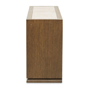 Portrait - Sideboard With LED Lights - Sienna Brown - R&R Furniture Gallery (Fountain Valley, CA)