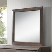 Lyndon - Mirror - Weathered Gray Grain - R&R Furniture Gallery (Fountain Valley, CA)