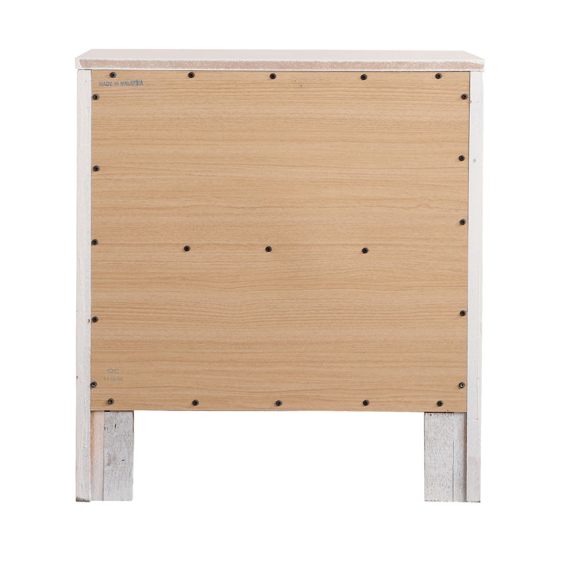 Glory Furniture accent nightstand with drawers, wooden finish, and stylish design, ideal for bedroom storage and decor.