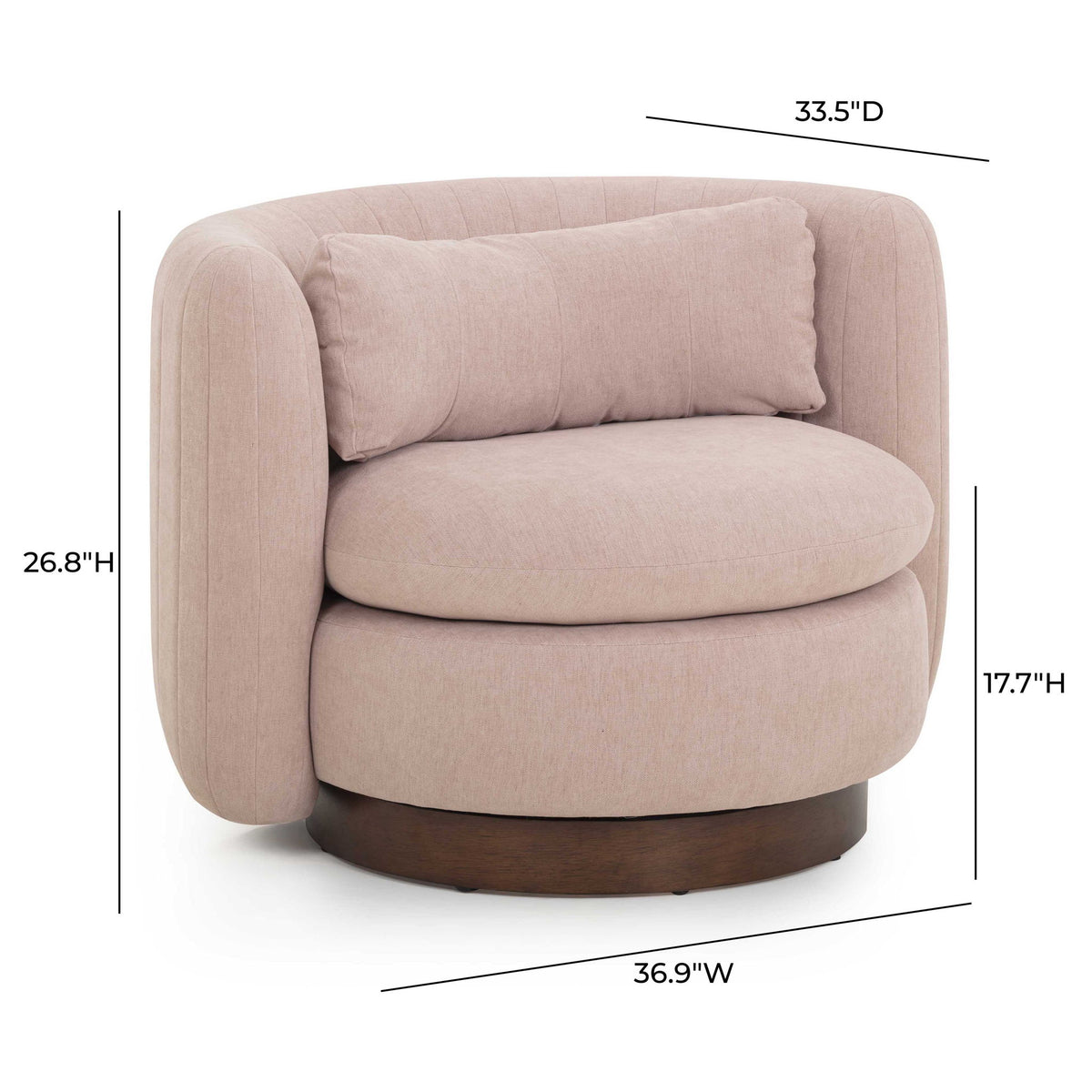 Nura - Swivel Accent Chair - R&R Furniture Gallery (Fountain Valley, CA)