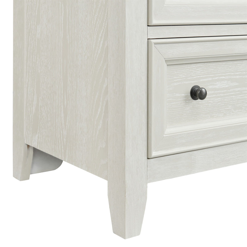 3 Drawer Nightstand With USB Charging Port - R&R Furniture Gallery (Fountain Valley, CA)