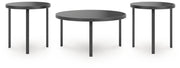 Dorylin - Occasional Table Set (Set of 3) - Black - R&R Furniture Gallery (Fountain Valley, CA)