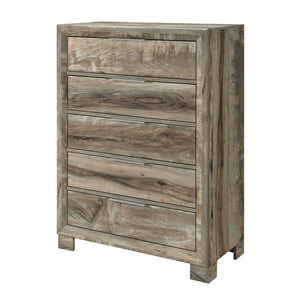 Callisie - Chest With 5 Drawers - Brown
