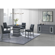 Ariya - Bar Stools (Set of 2) - Dark Gray - R&R Furniture Gallery (Fountain Valley, CA)