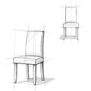 Acadian - Parson Dining Chair (Set of 2) - Distressed Black - R&R Furniture Gallery (Fountain Valley, CA)