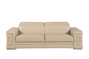 296 - Leather Sofa - R&R Furniture Gallery (Fountain Valley, CA)