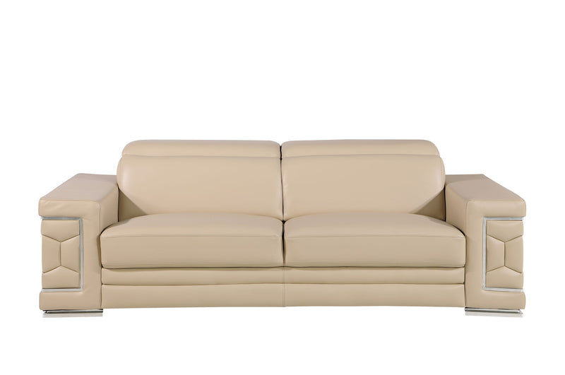 296 - Leather Sofa - R&R Furniture Gallery (Fountain Valley, CA)