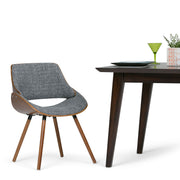 Malden - Bentwood Upholstered Dining Chair With Wood Back - R&R Furniture Gallery (Fountain Valley, CA)