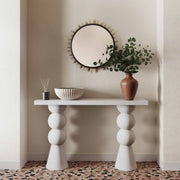 Lupita - Console Table - White - R&R Furniture Gallery (Fountain Valley, CA)