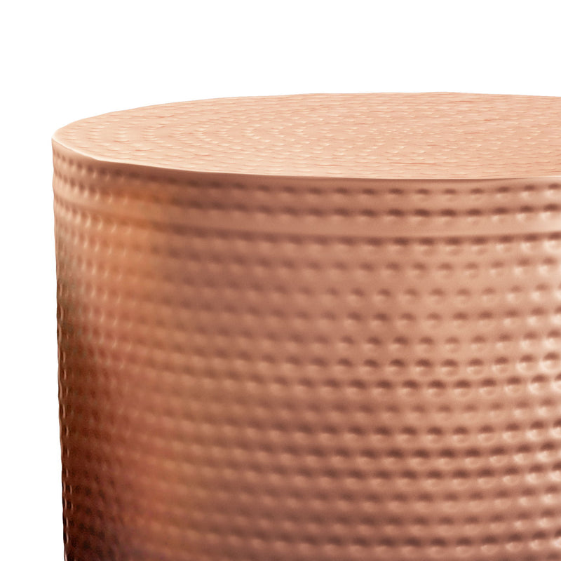 Nova - Handcrafted Metal Side Table - R&R Furniture Gallery (Fountain Valley, CA)