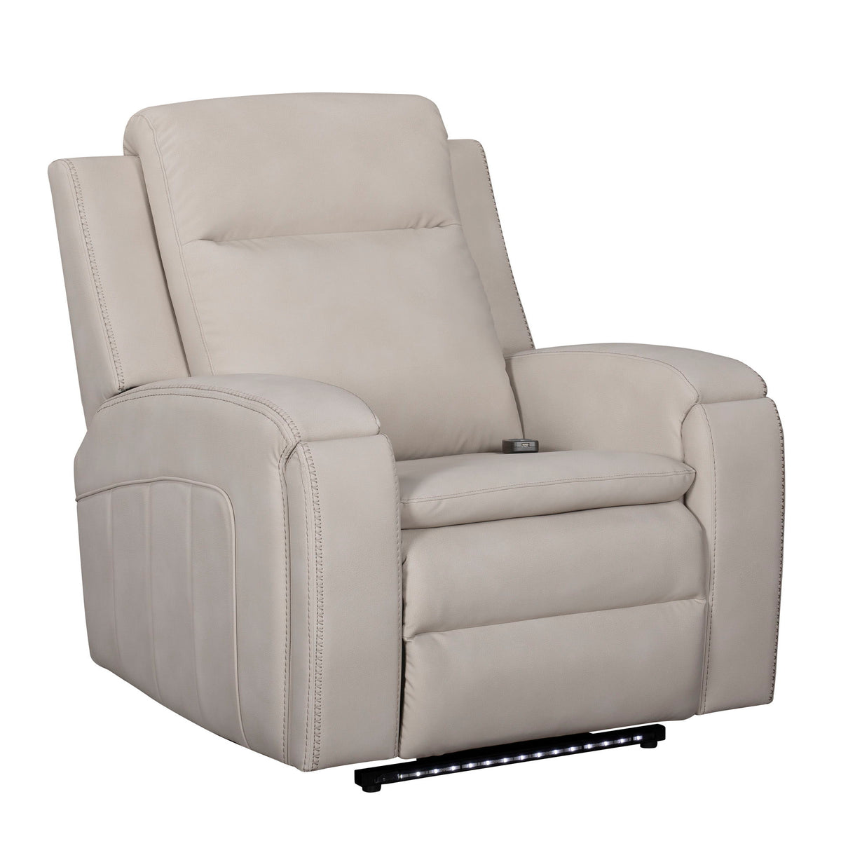 Armstrong - Power Recliner With Heat, Massage And Auto-Glide - R&R Furniture Gallery (Fountain Valley, CA)
