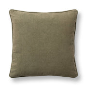 Olive green and multi-colored accent pillow from Classic Home, 22x22 inches, showcasing a stylish decorative throw pillow.