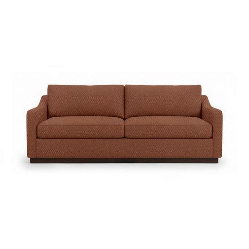 Classic Home Aspen stationary sofa with plush cushions and elegant design, shown in a cozy living room setting.