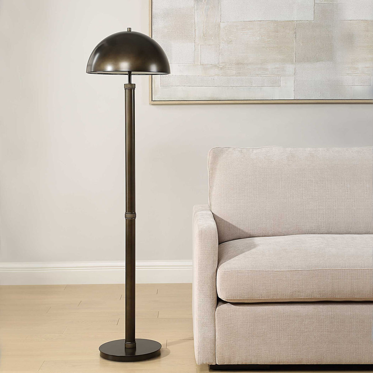 Floor Lamp - Bronze Metal