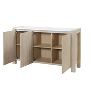 Vanilla - Buffet - Beige / Light Natural - R&R Furniture Gallery (Fountain Valley, CA)