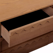 TOV Furniture Oodle 6 Drawer Dresser with sleek wooden finish and modern design, featuring six spacious drawers for storage.