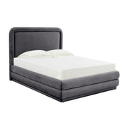 Briella - Velvet Bed - R&R Furniture Gallery (Fountain Valley, CA)