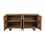 Tacoma - 4 Door Sideboard - Tawny Brown - R&R Furniture Gallery (Fountain Valley, CA)