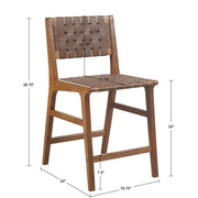 Oslo - Counter Stool - Brown - R&R Furniture Gallery (Fountain Valley, CA)