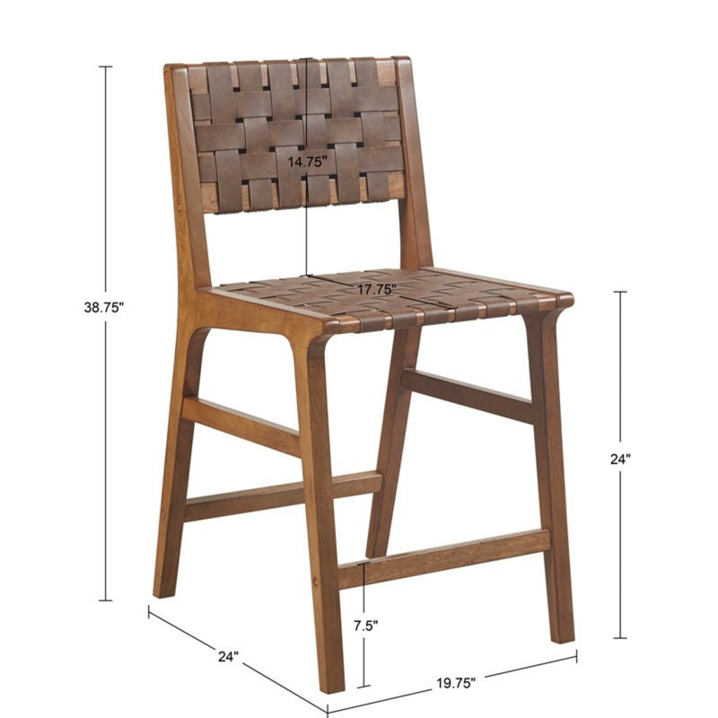 Oslo - Counter Stool - Brown - R&R Furniture Gallery (Fountain Valley, CA)