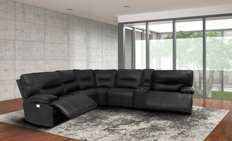 Spartacus - Power Reclining Sectional - R&R Furniture Gallery (Fountain Valley, CA)