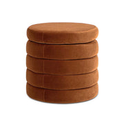 Fuji - Oversized Round Storage Ottoman - R&R Furniture Gallery (Fountain Valley, CA)