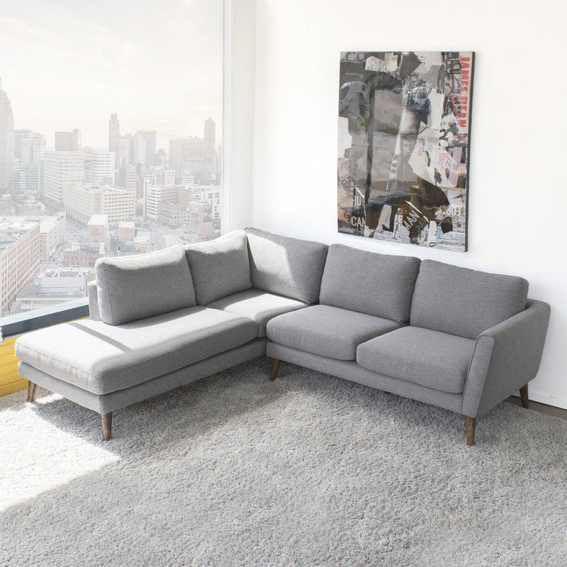 Benson - Sectional Sofa With Chaise - R&R Furniture Gallery (Fountain Valley, CA)