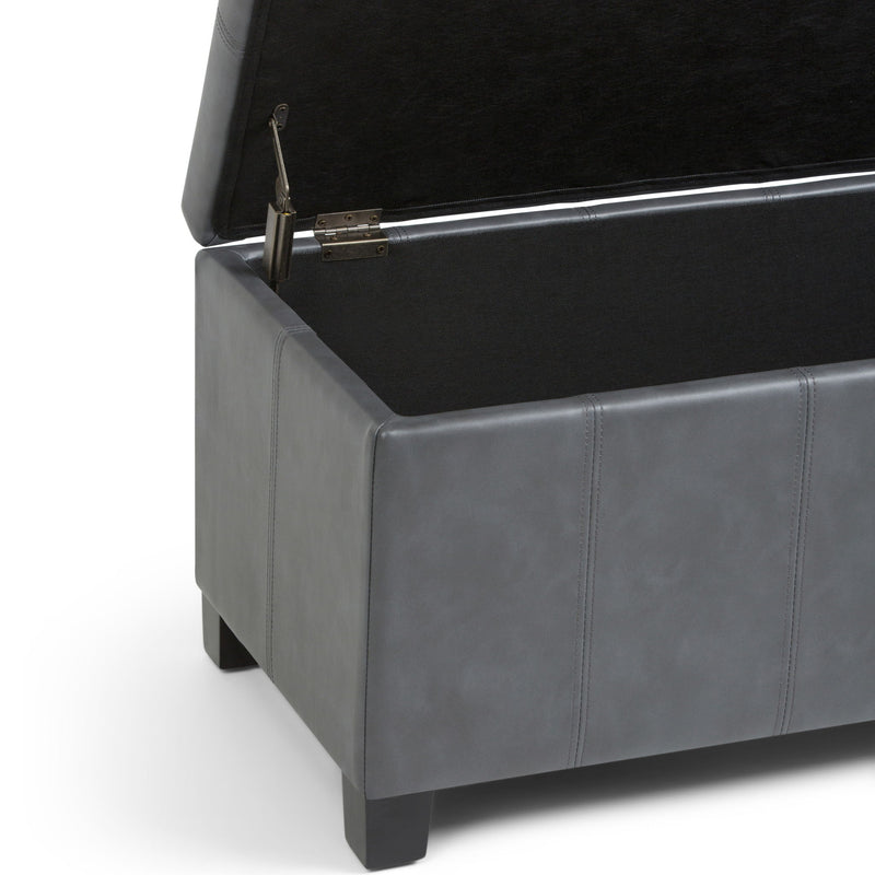 Dover - Upholstered Storage Ottoman Bench - R&R Furniture Gallery (Fountain Valley, CA)