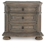 Ardenfield - Three Drawer Night Stand - Light Brown - R&R Furniture Gallery (Fountain Valley, CA)