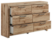 Hyanna - Six Drawer Dresser - Tan Brown - R&R Furniture Gallery (Fountain Valley, CA)
