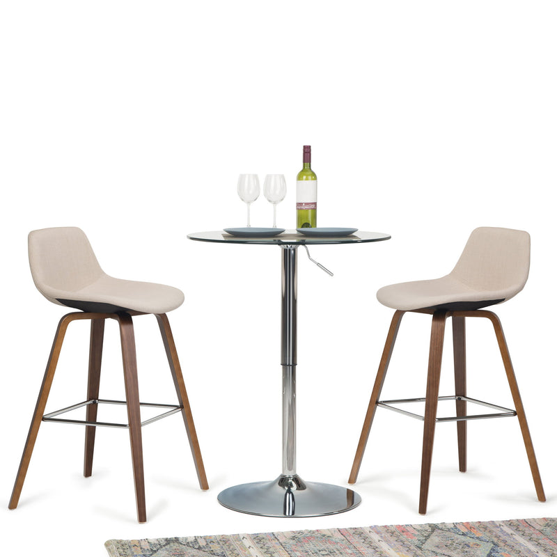 Randolph Bentwood - Counter / Bar Height Stool (Set of 2) - R&R Furniture Gallery (Fountain Valley, CA)