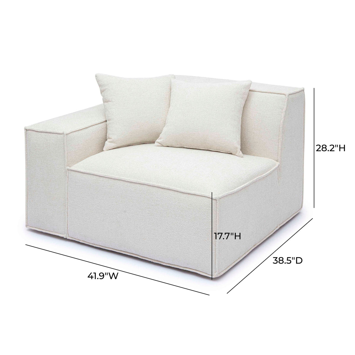 Mindy - LAF Corner Chair - R&R Furniture Gallery (Fountain Valley, CA)