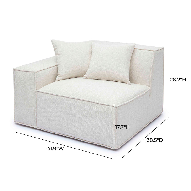 Mindy - LAF Corner Chair - R&R Furniture Gallery (Fountain Valley, CA)