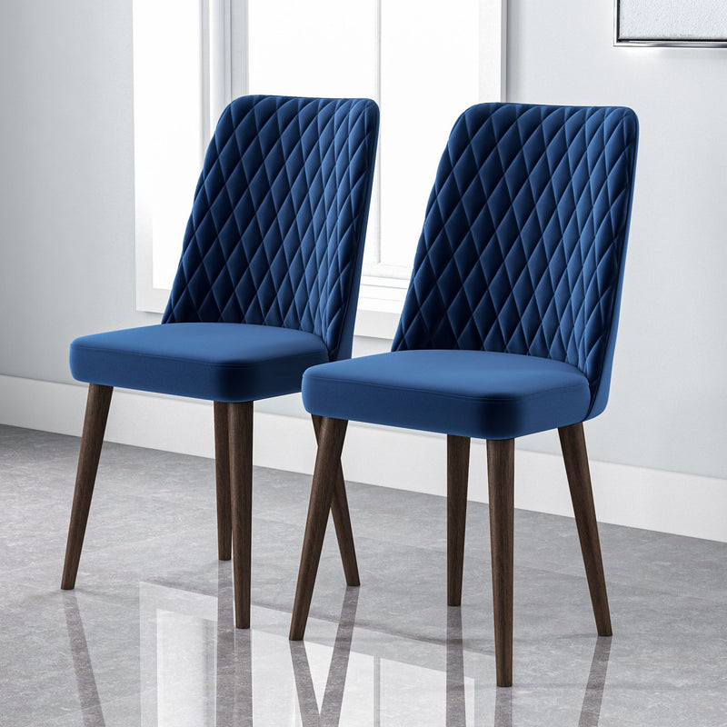 Katie - Mid-Century Modern Dining Chair (Set of 2) - R&R Furniture Gallery (Fountain Valley, CA)