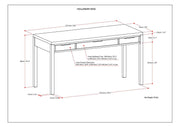 Hollander - Handcrafted Desk - R&R Furniture Gallery (Fountain Valley, CA)
