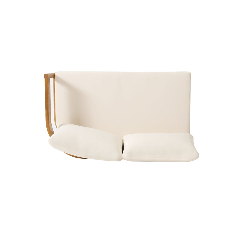 Noble House Brooklyn 2 Seater Sofa with plush fabric and modern design, shown in a stylish living room setting.