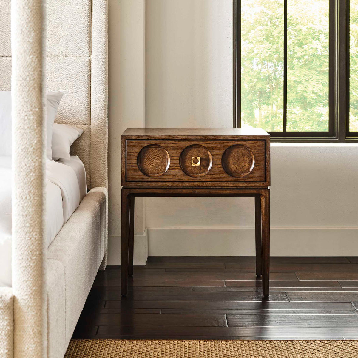 Roundabout - Side Table - Cocoa Brown