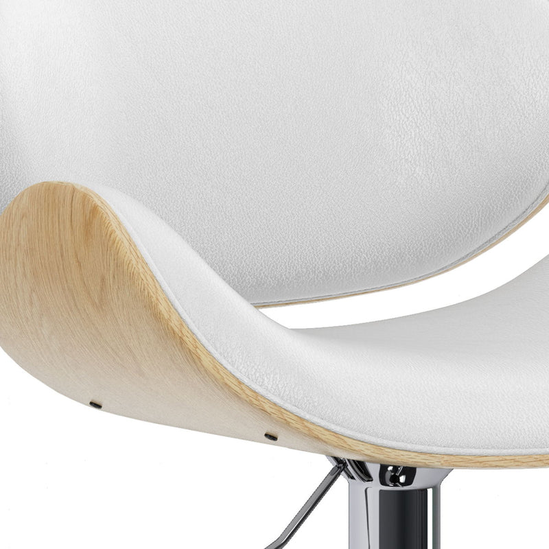 Marana - Handcrafted Bentwood Adjustable Swivel Bar Stool - R&R Furniture Gallery (Fountain Valley, CA)