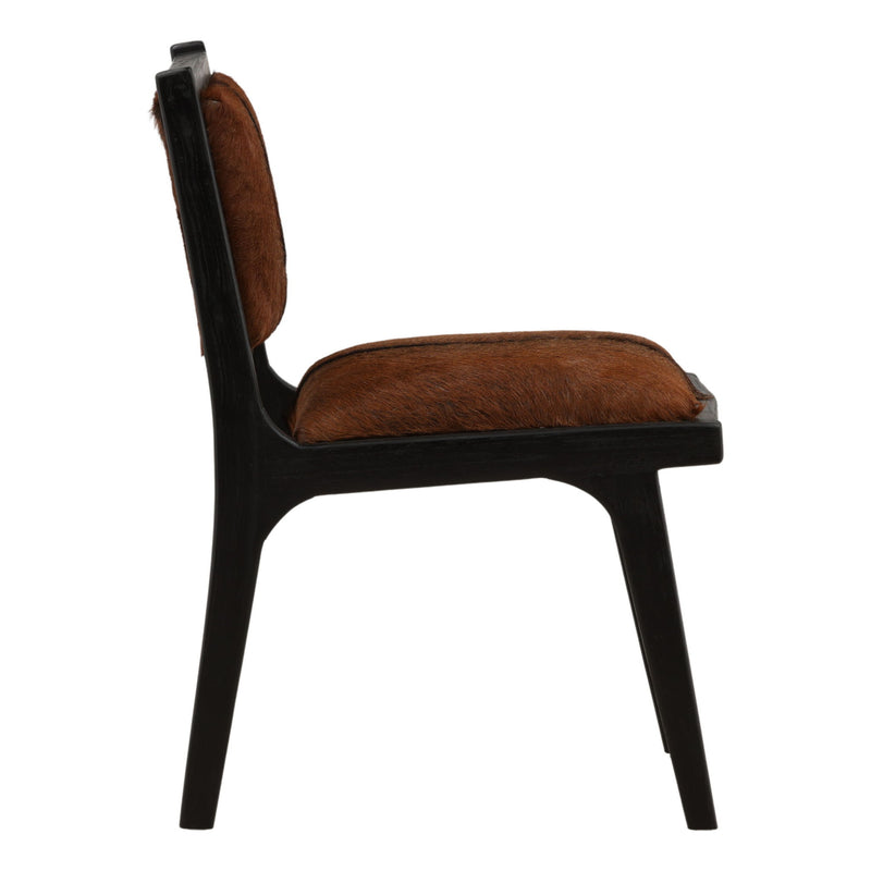 Clay - Dining Chair (Set of 2) - Natural Brown And Black