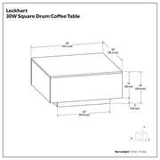Lockhart - Side Table - R&R Furniture Gallery (Fountain Valley, CA)