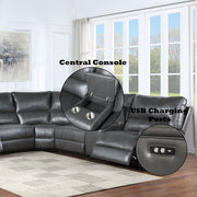 Saul - Sectional Sofa - R&R Furniture Gallery (Fountain Valley, CA)
