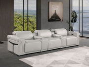 1126 - 5-Piece Modular Power Reclining Sofa In With 3 Power Recliners & Power Headrests - R&R Furniture Gallery (Fountain Valley, CA)