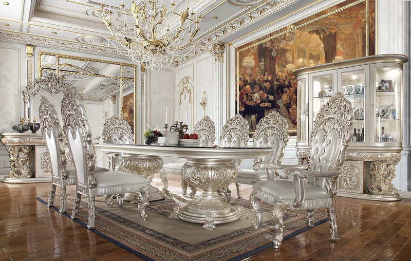 Sandoval - Dining Table - Champagne - R&R Furniture Gallery (Fountain Valley, CA)