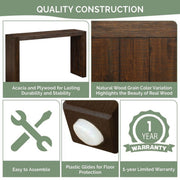 Modern Design Console Table - R&R Furniture Gallery (Fountain Valley, CA)