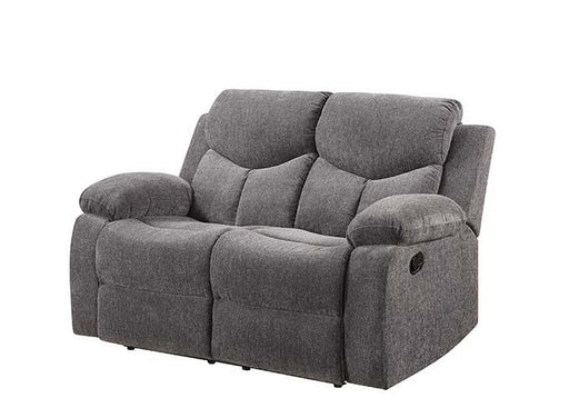 Kalen - Motion Loveseat - Gray Chenille - R&R Furniture Gallery (Fountain Valley, CA)