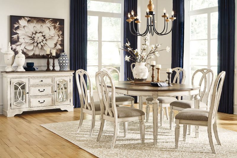 Realyn - Oval Dining Table Set - R&R Furniture Gallery (Fountain Valley, CA)