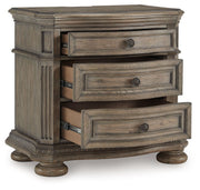 Ardenfield - Three Drawer Night Stand - Light Brown - R&R Furniture Gallery (Fountain Valley, CA)