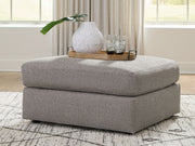 Lindon - Oversized Accent Ottoman - Smoke - R&R Furniture Gallery (Fountain Valley, CA)