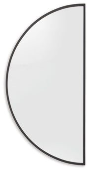 Denlow - Accent Mirror - Black - R&R Furniture Gallery (Fountain Valley, CA)